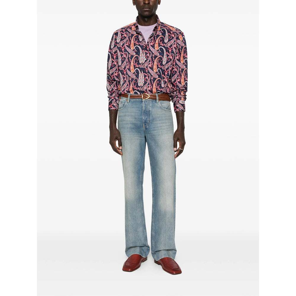 Etro Blue Shirts Men ETRO