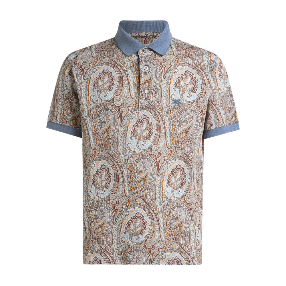 Etro Neutrals Polo Shirts Men ETRO
