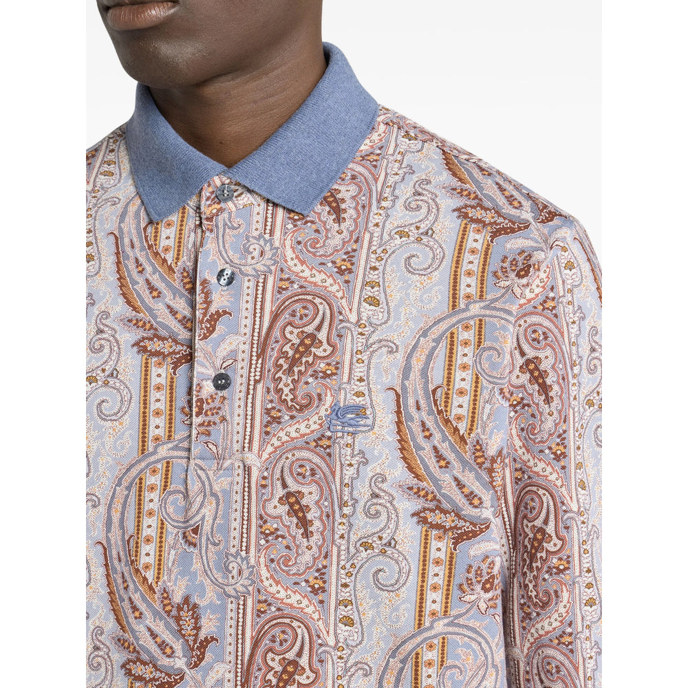 Etro Neutrals Polo Shirts Men ETRO