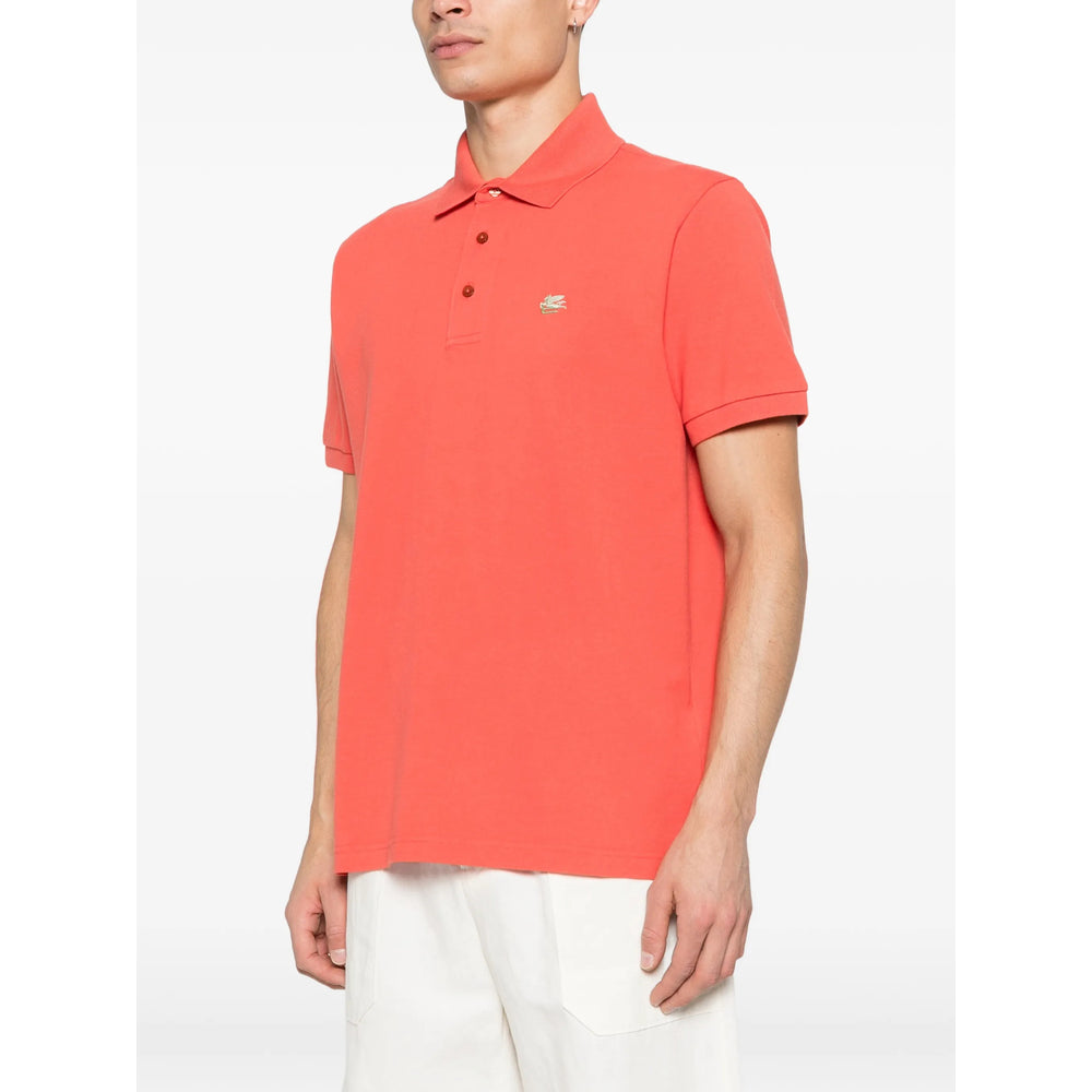 Etro Orange Polo Shirts Men ETRO