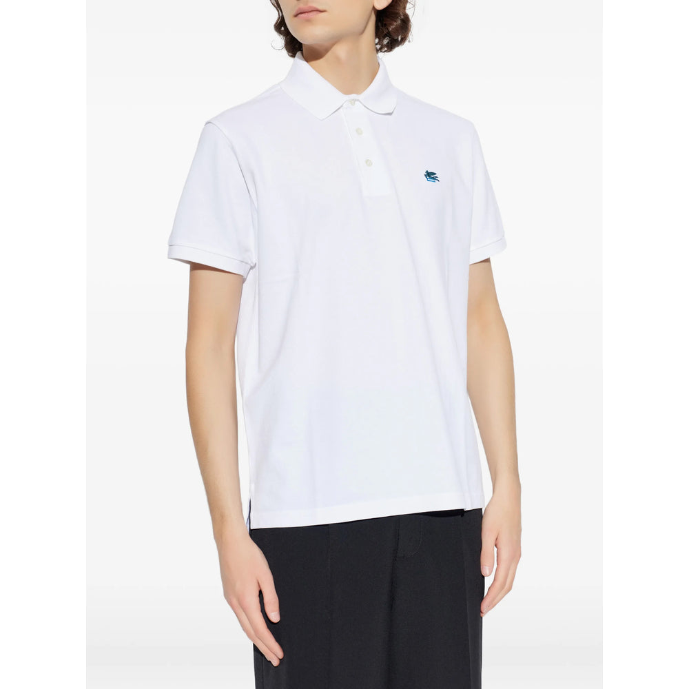 Etro White Polo Shirts Men ETRO