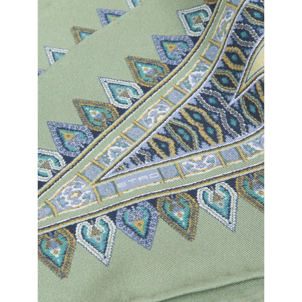 Etro Green Scarves Men ETRO