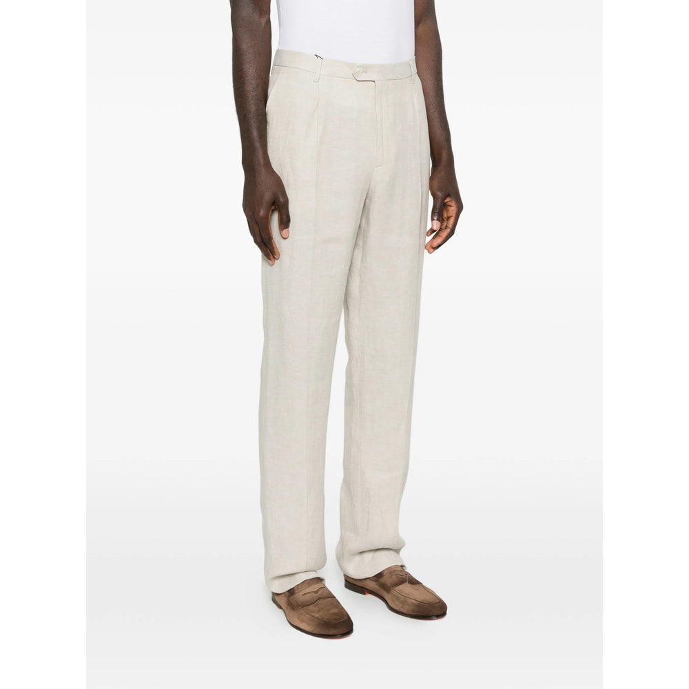 Etro Neutrals Trousers - Tailored Trousers Men ETRO