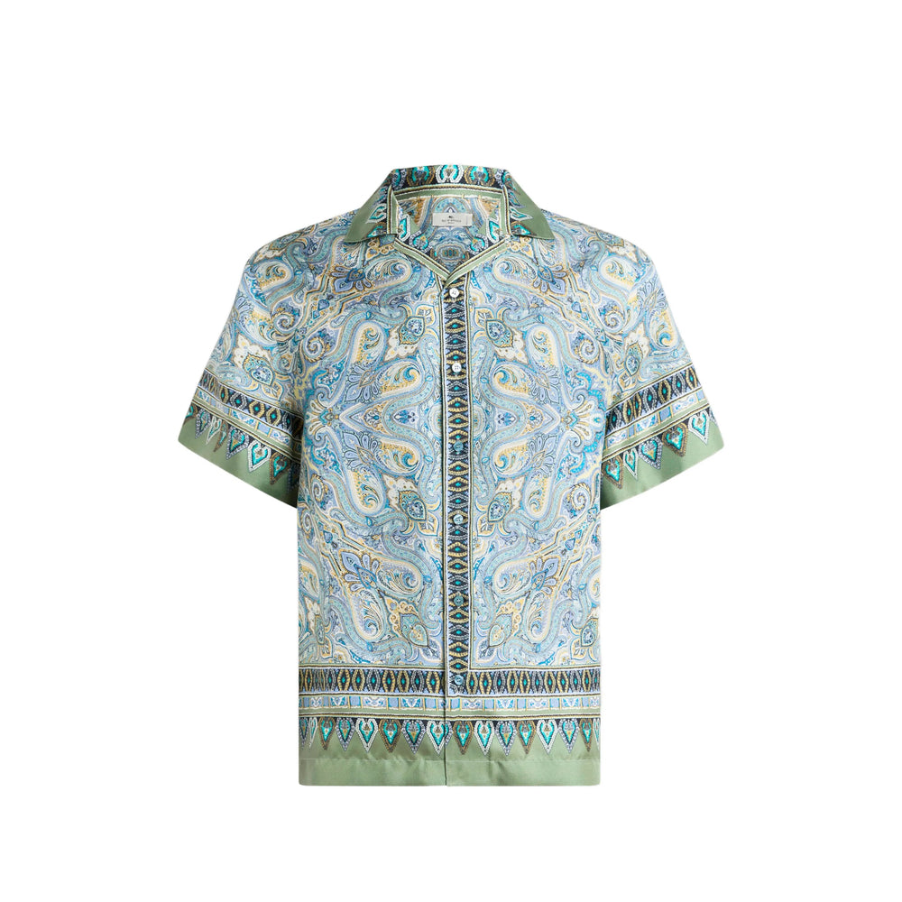 Etro Blue Shirts Men ETRO