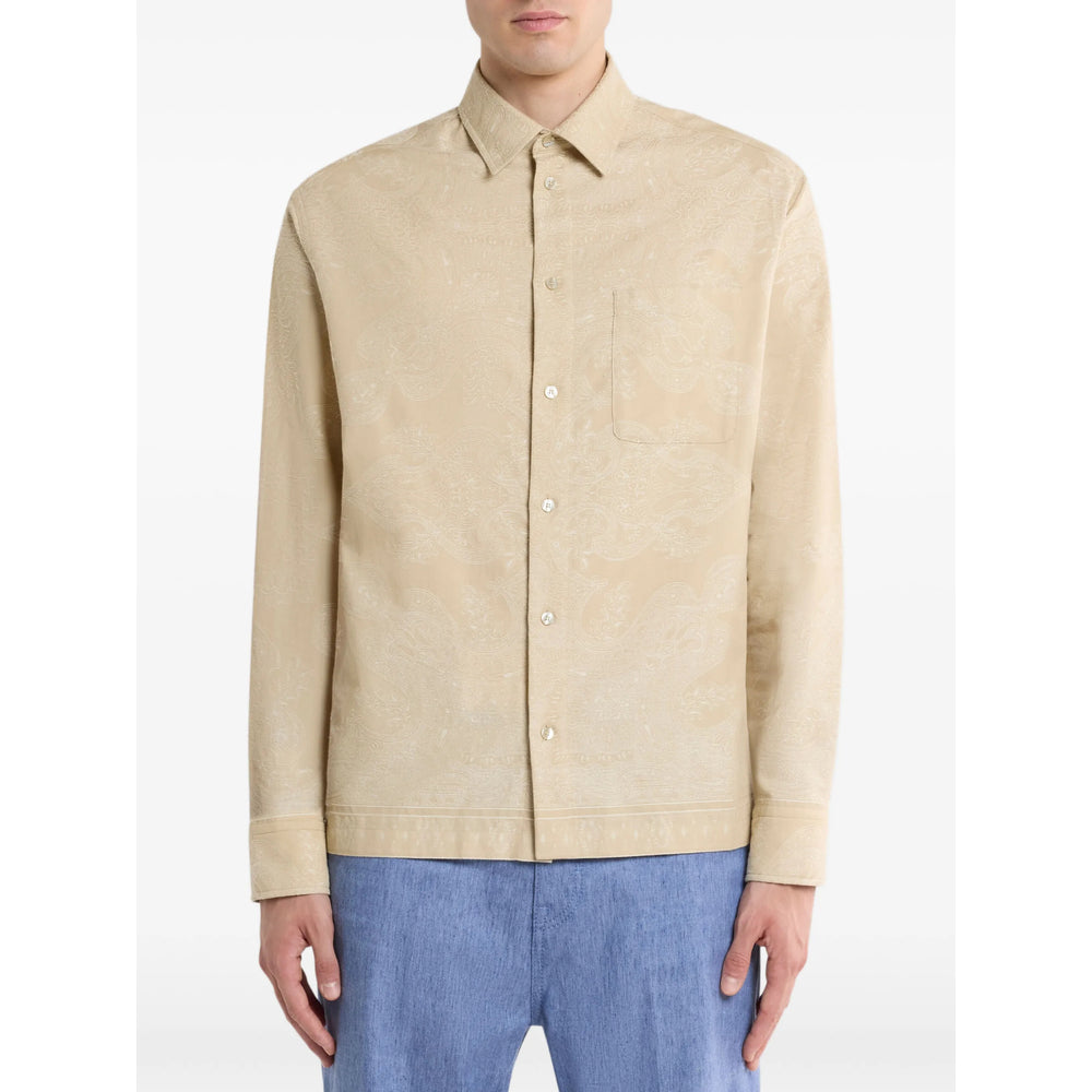 Etro Neutrals Shirts Men ETRO