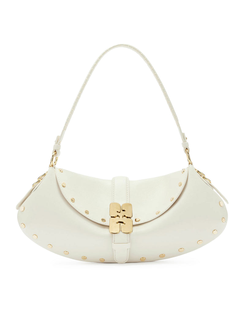 Ganni Women B-Kat Studs Leather Bag GANNI