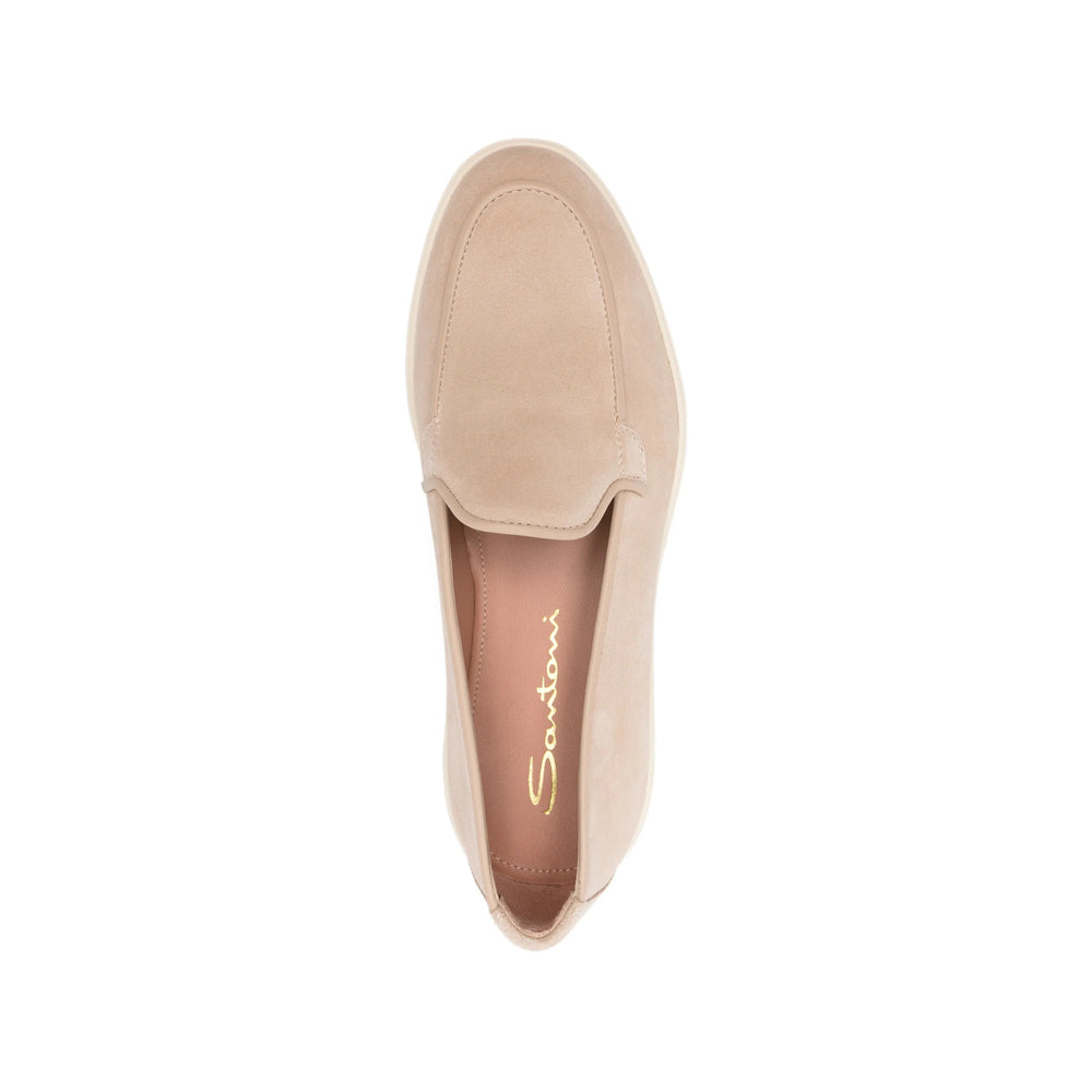 Santoni Neutrals Loafers Women SANTONI