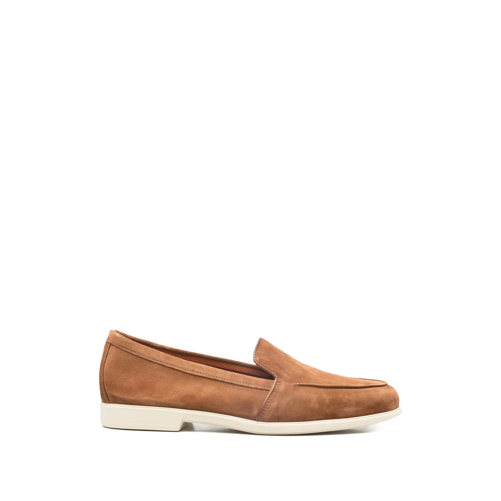 Santoni Brown Loafers Women SANTONI
