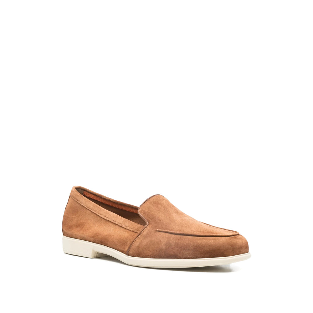 Santoni Brown Loafers Women SANTONI