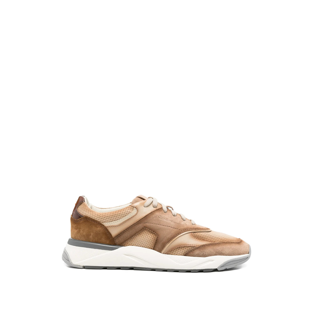 Santoni Neutrals Trainers - Low-Tops Men SANTONI