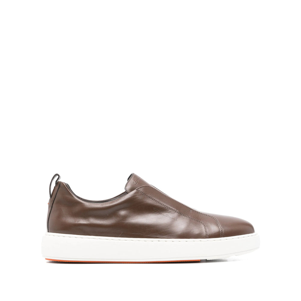 Santoni Brown Trainers - Low-Tops Men SANTONI