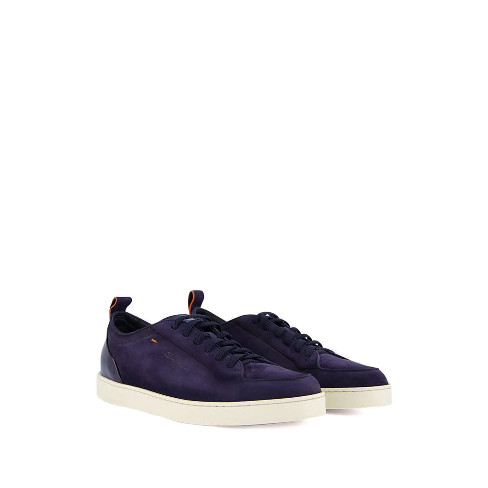 Santoni Blue Trainers - Low-Tops Men SANTONI