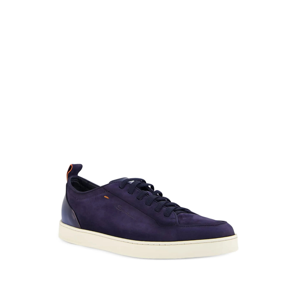 Santoni Blue Trainers - Low-Tops Men SANTONI
