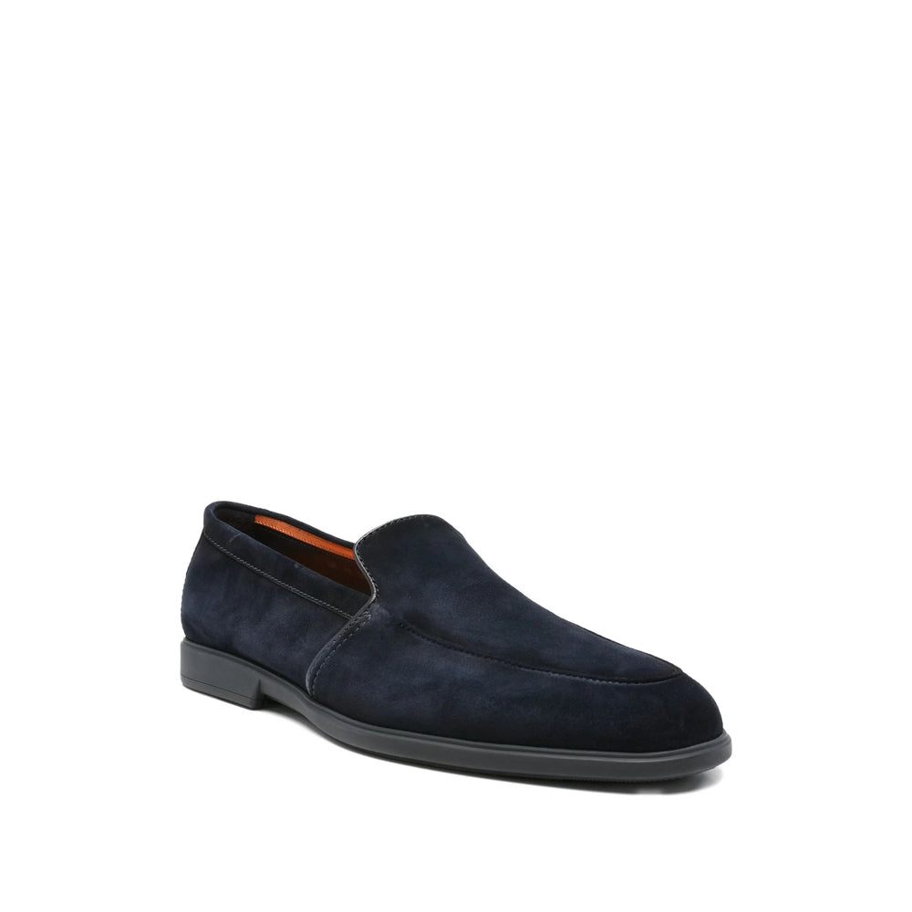 Santoni Blue Loafers Men SANTONI