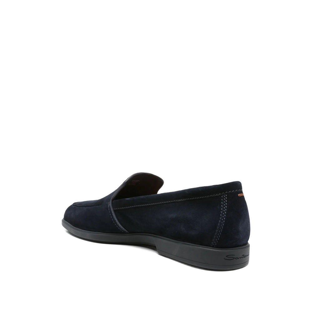 Santoni Blue Loafers Men SANTONI