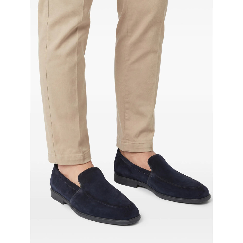 Santoni Blue Loafers Men SANTONI