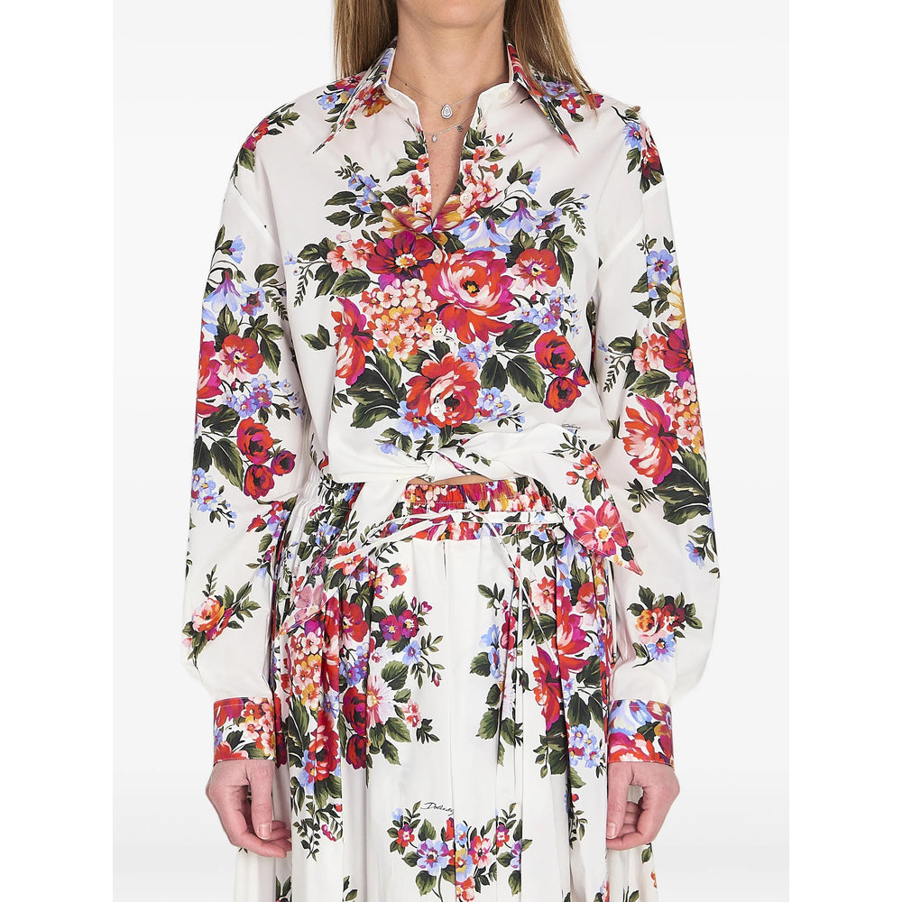 Dolce & Gabbana White Tops - Shirts Women DOLCE & GABBANA