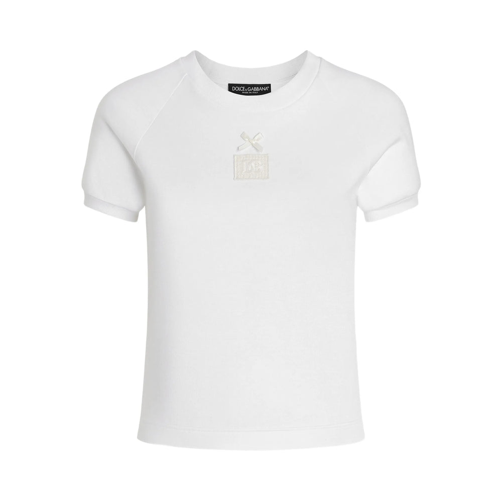 Dolce & Gabbana White Tops - T-Shirts & Jerseys Women DOLCE & GABBANA