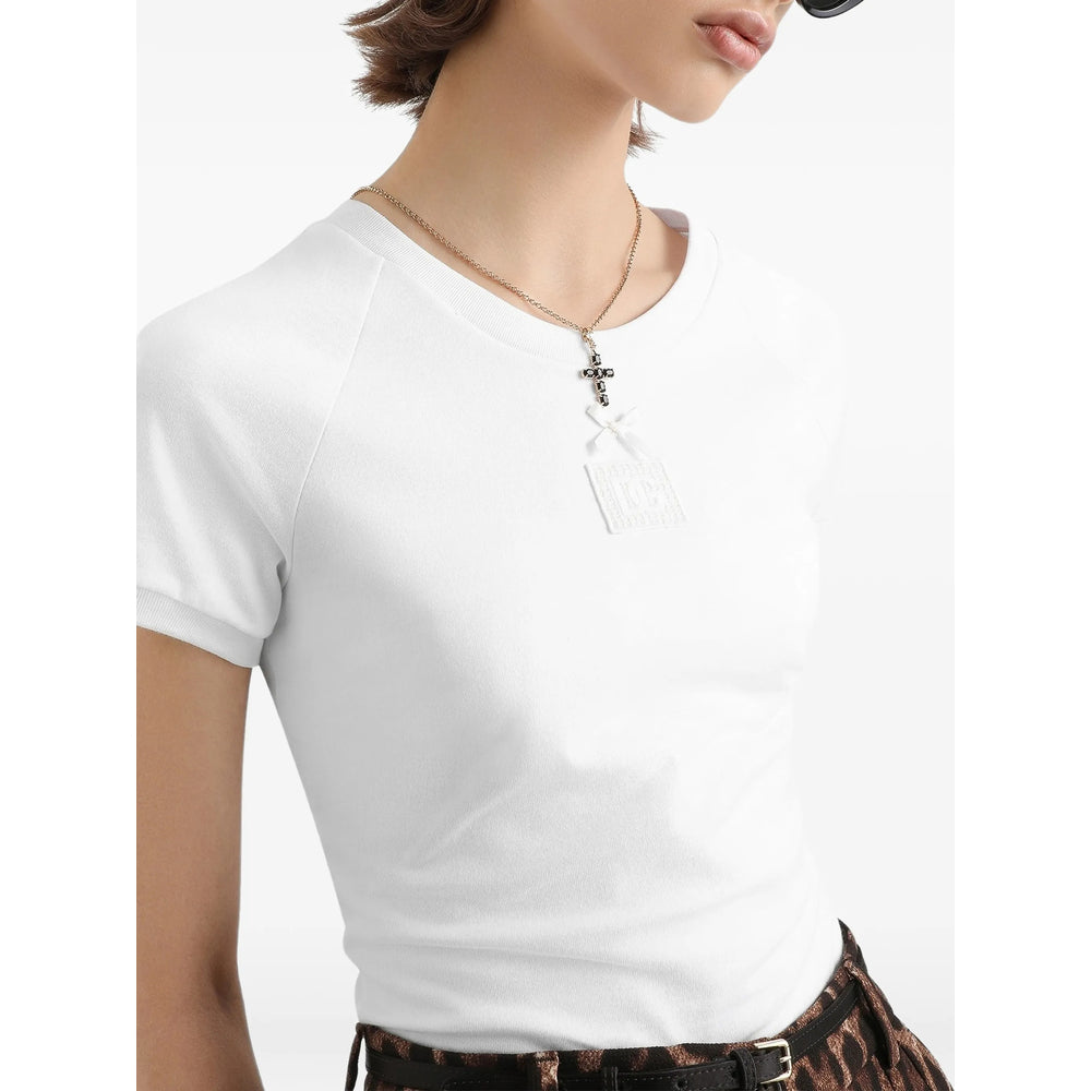 Dolce & Gabbana White Tops - T-Shirts & Jerseys Women DOLCE & GABBANA