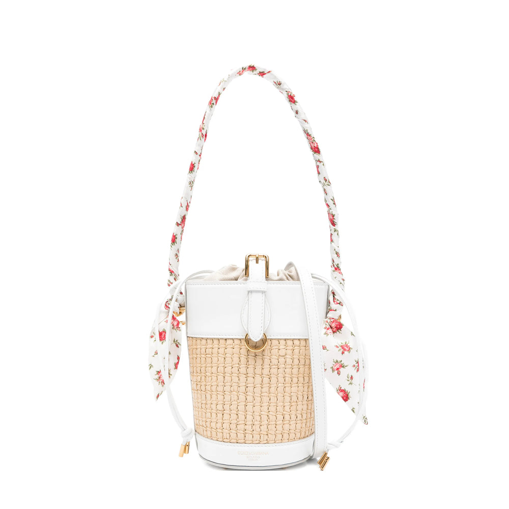 Dolce & Gabbana White Bucket Bags Women DOLCE & GABBANA