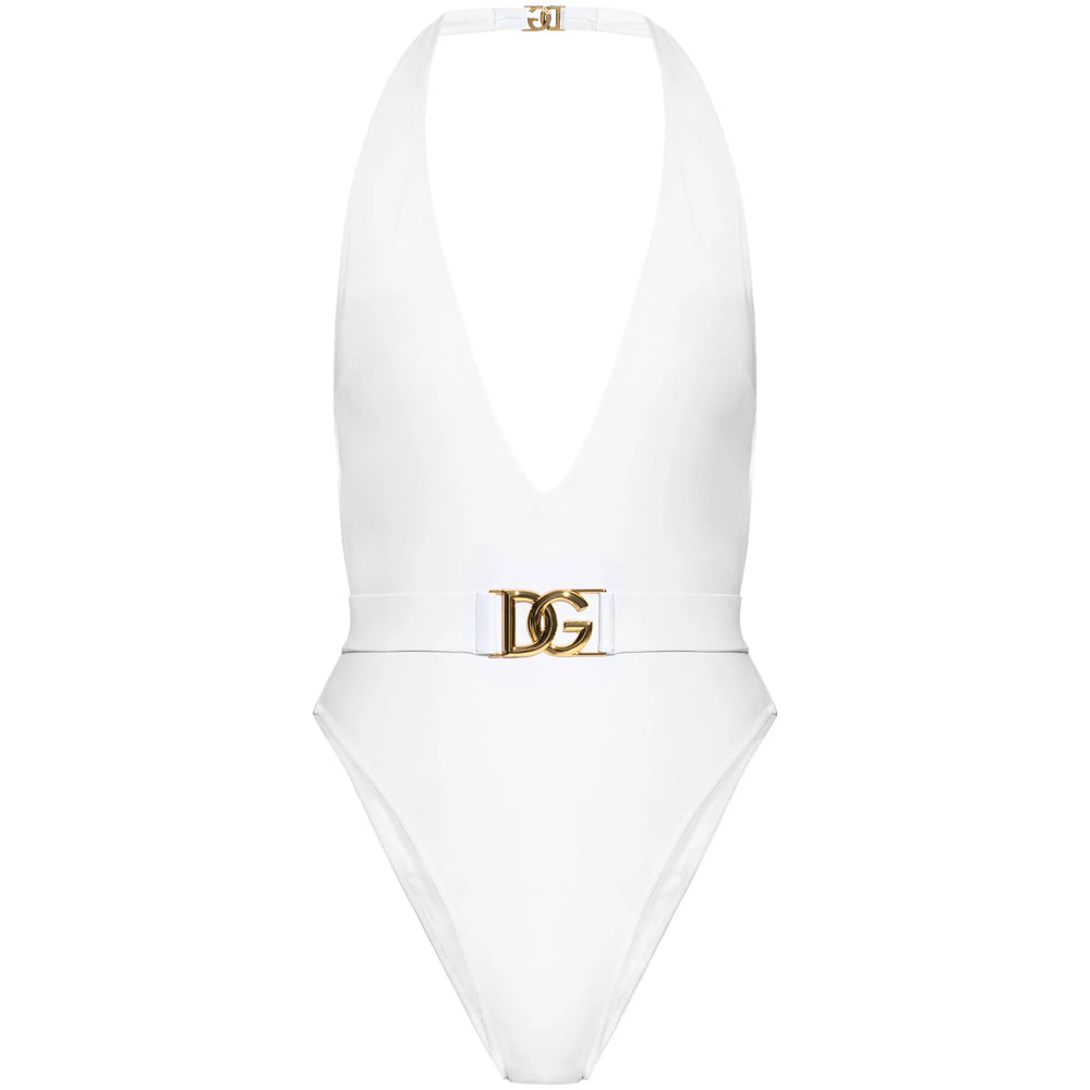Dolce & Gabbana White Beachwear - One-Pieces Women DOLCE & GABBANA