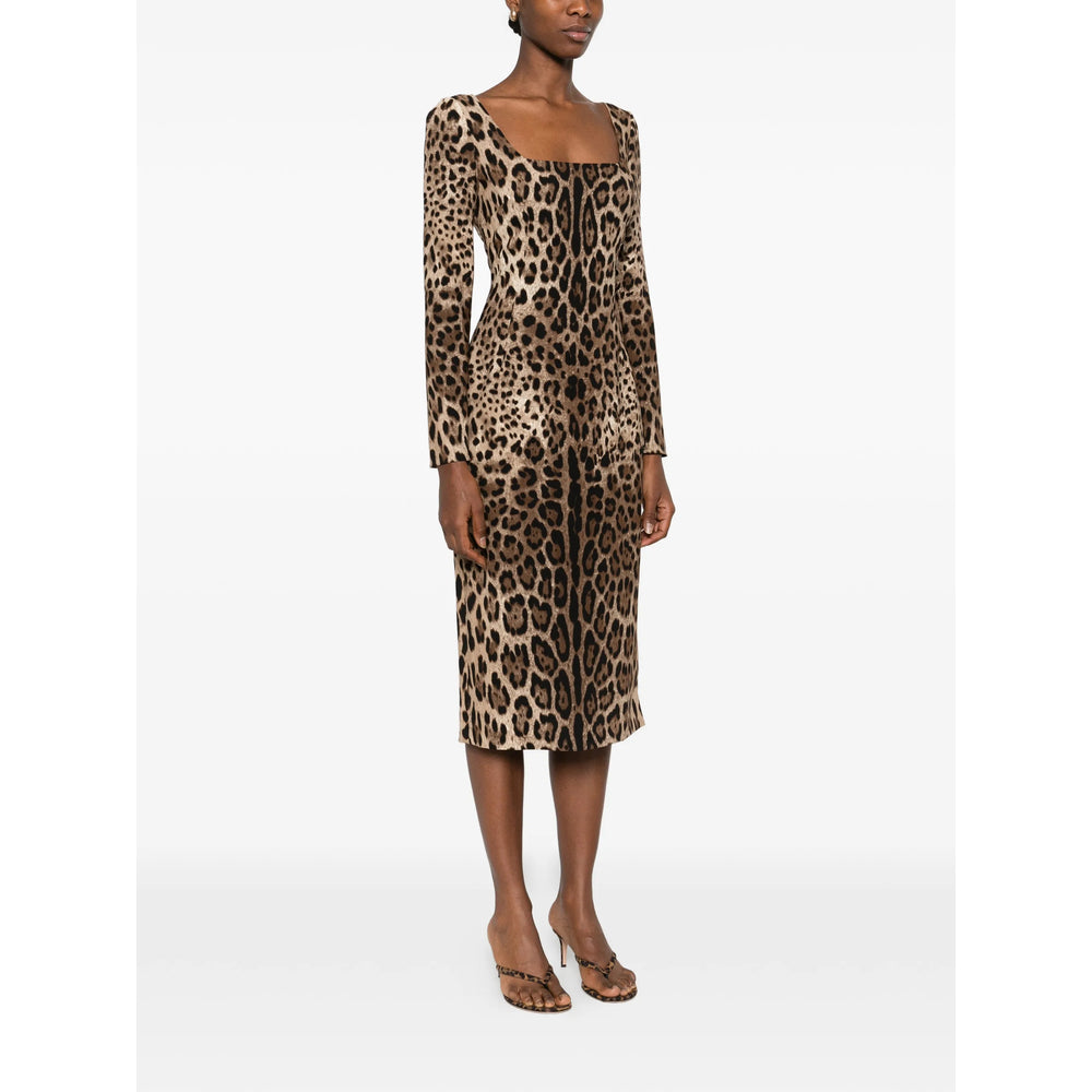Dolce & Gabbana Brown Dresses - Cocktail & Party Dresses Women DOLCE & GABBANA
