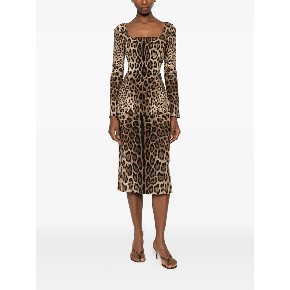 Dolce & Gabbana Brown Dresses - Cocktail & Party Dresses Women DOLCE & GABBANA