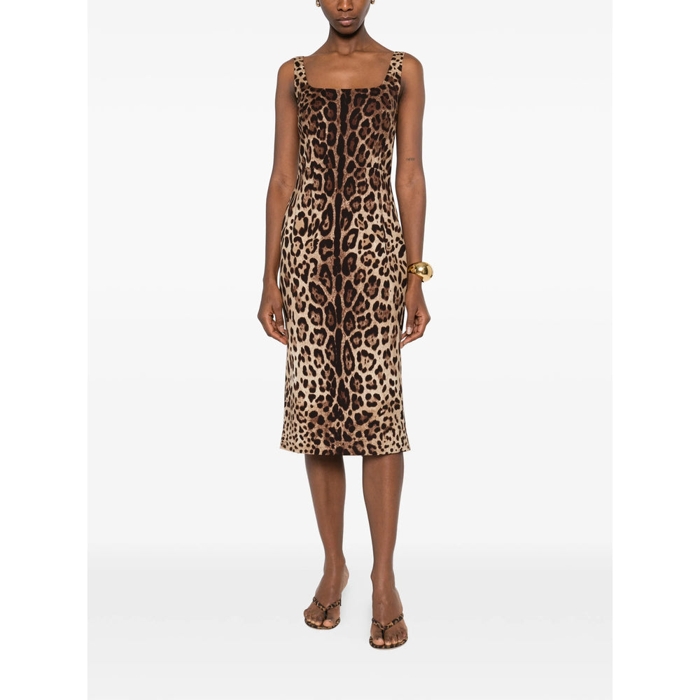 Dolce & Gabbana Brown Dresses - Cocktail & Party Dresses Women DOLCE & GABBANA