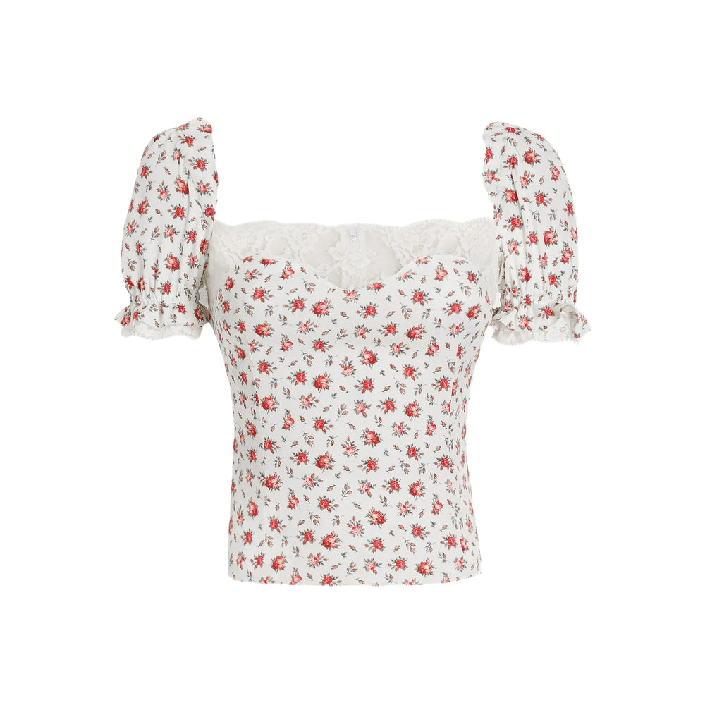 Dolce & Gabbana White Tops - Blouses Women DOLCE & GABBANA