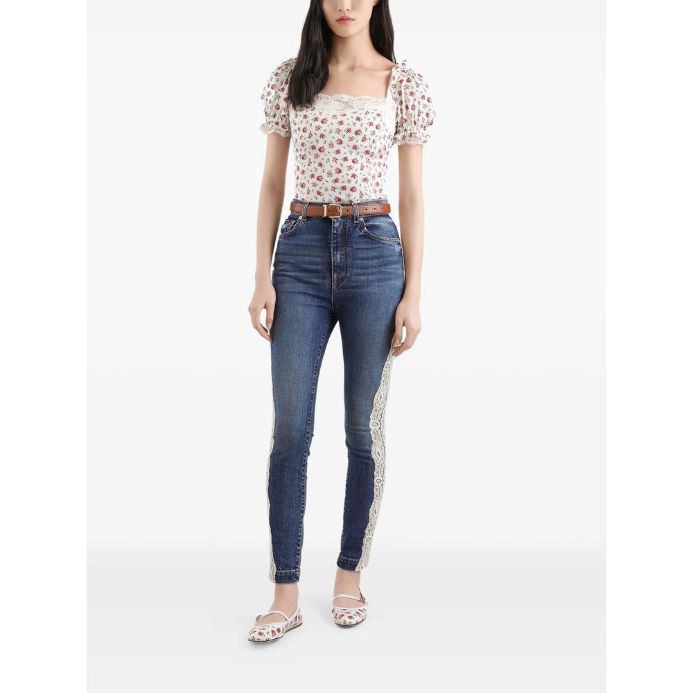 Dolce & Gabbana White Tops - Blouses Women DOLCE & GABBANA