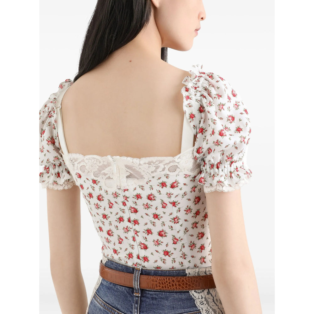 Dolce & Gabbana White Tops - Blouses Women DOLCE & GABBANA