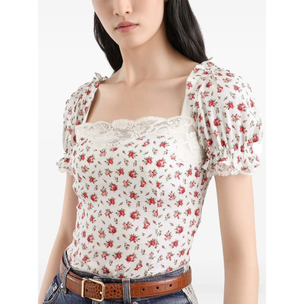 Dolce & Gabbana White Tops - Blouses Women DOLCE & GABBANA