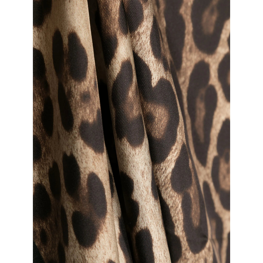 Dolce & Gabbana Brown Scarves Women DOLCE & GABBANA
