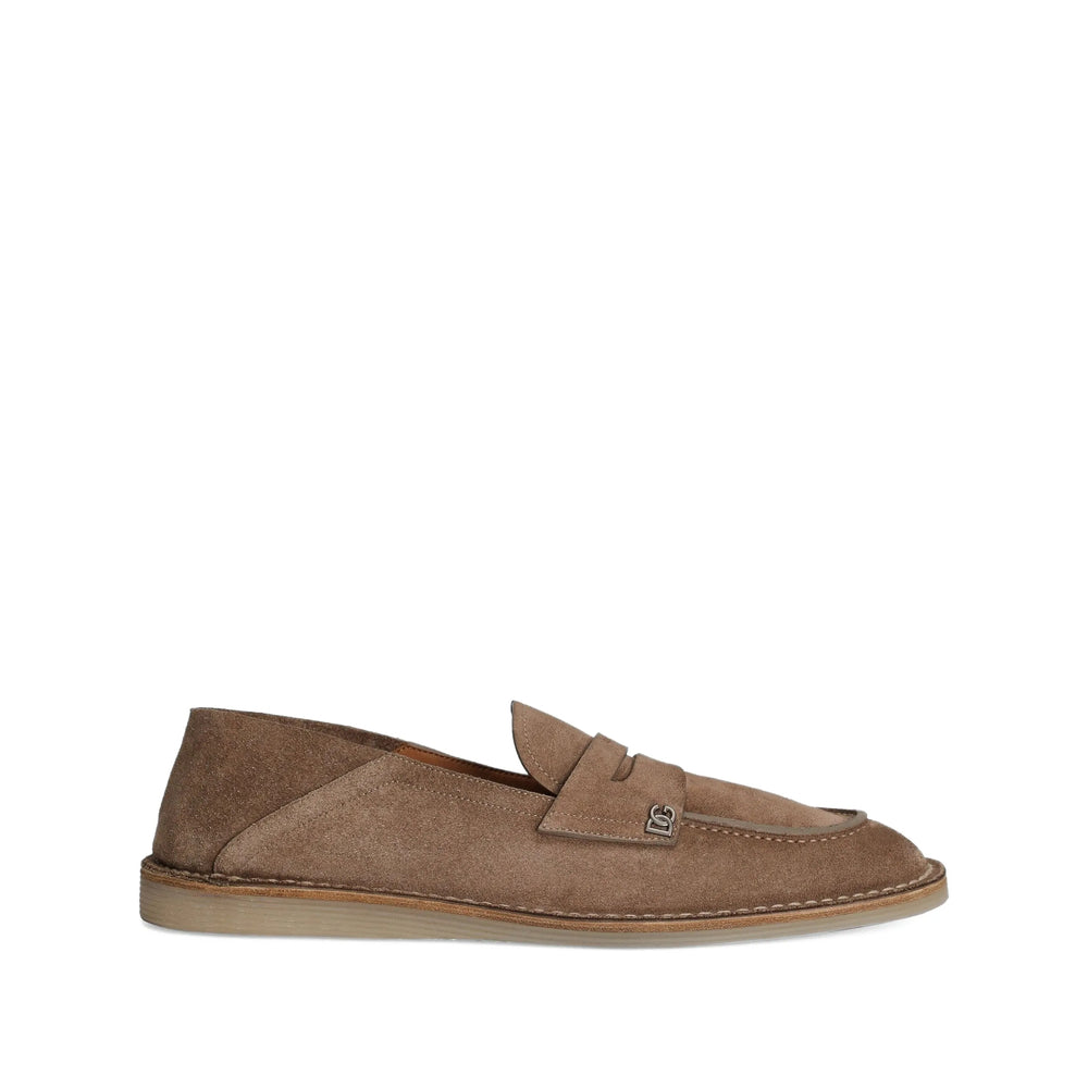 Dolce & Gabbana Brown Loafers Men DOLCE & GABBANA