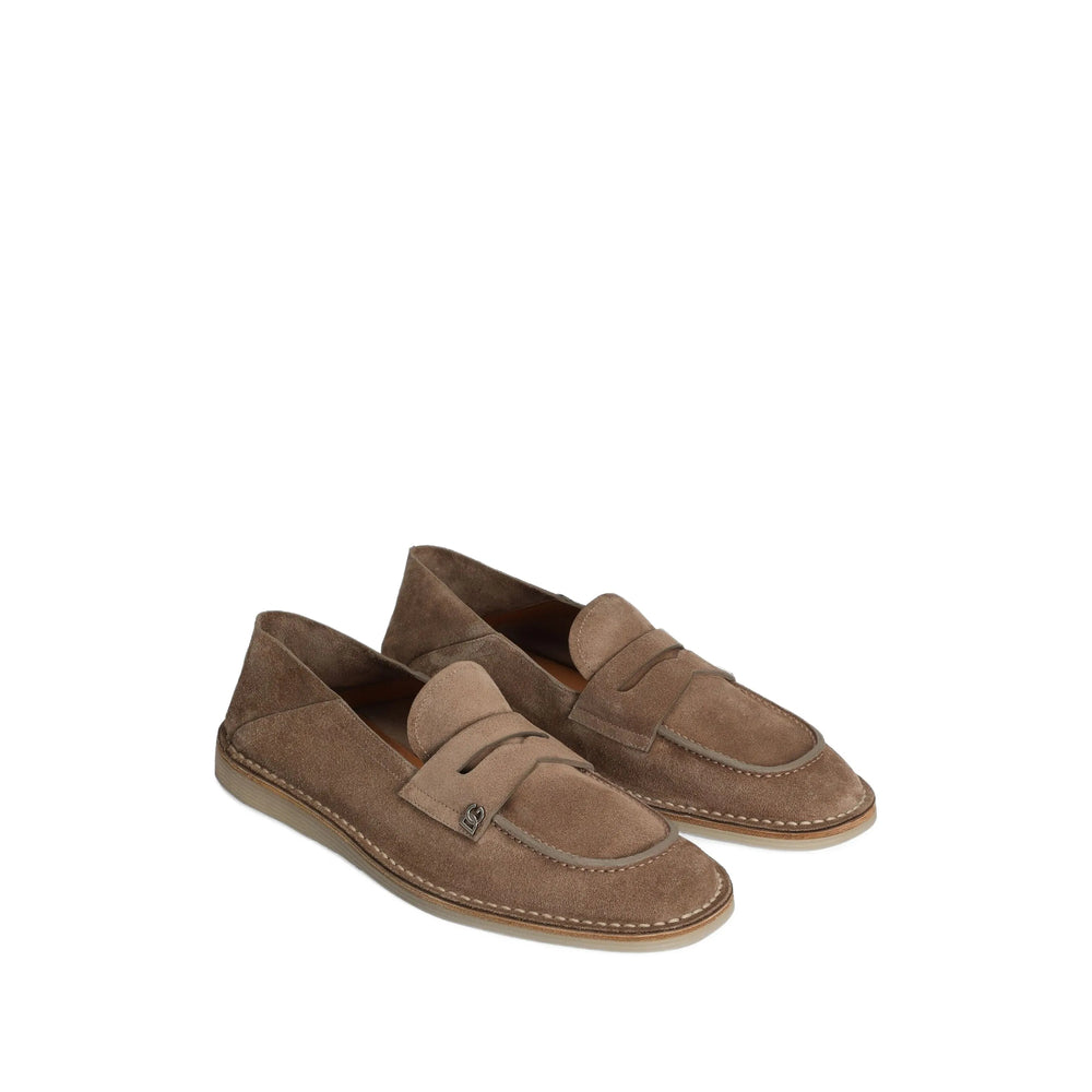 Dolce & Gabbana Brown Loafers Men DOLCE & GABBANA
