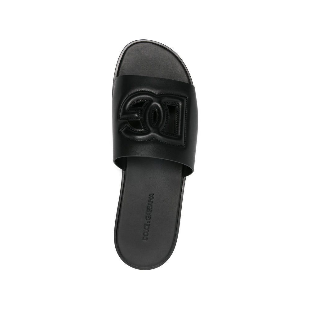 Dolce & Gabbana Black Sandals Men DOLCE & GABBANA