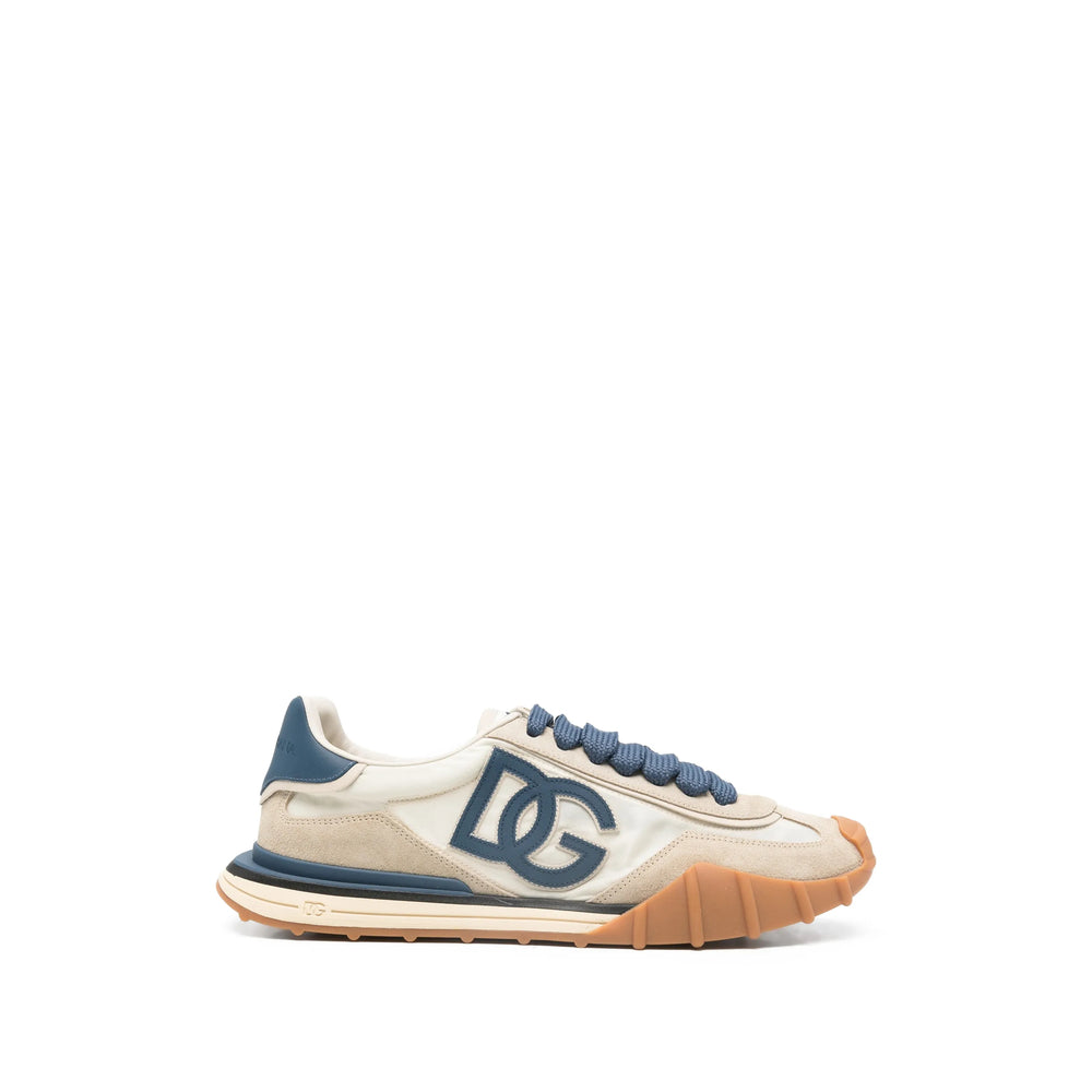 Dolce & Gabbana Neutrals Trainers - Low-Tops Men DOLCE & GABBANA