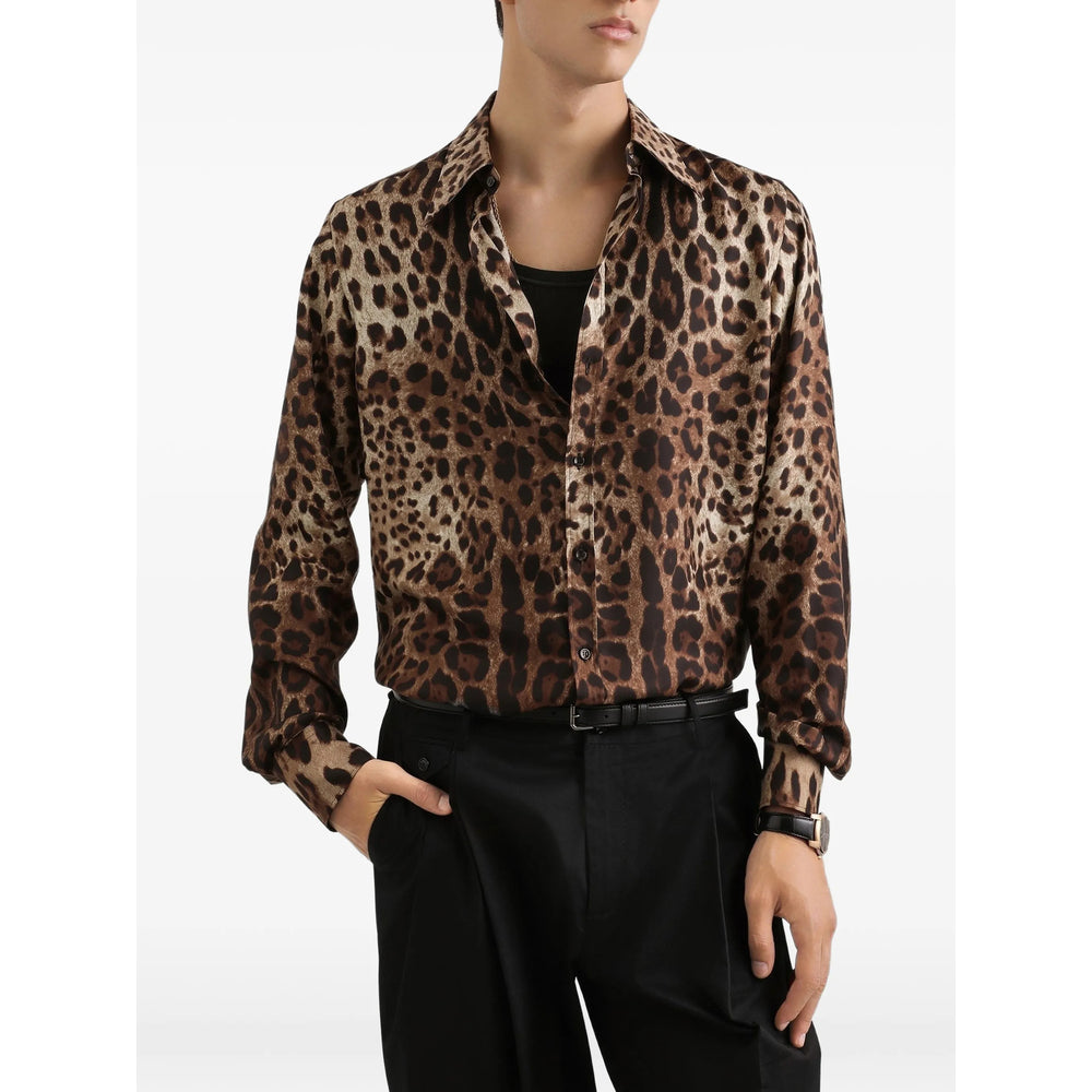 Dolce & Gabbana Black Shirts Men DOLCE & GABBANA