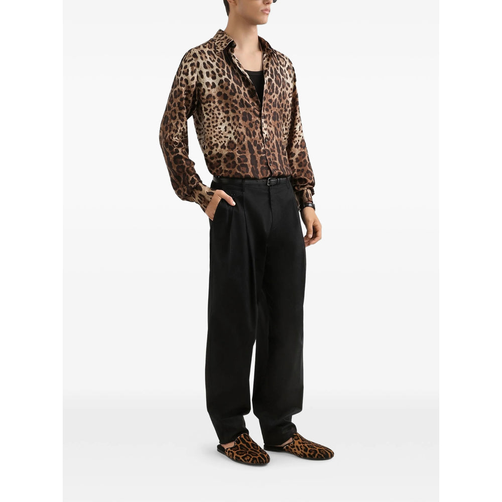 Dolce & Gabbana Black Shirts Men DOLCE & GABBANA
