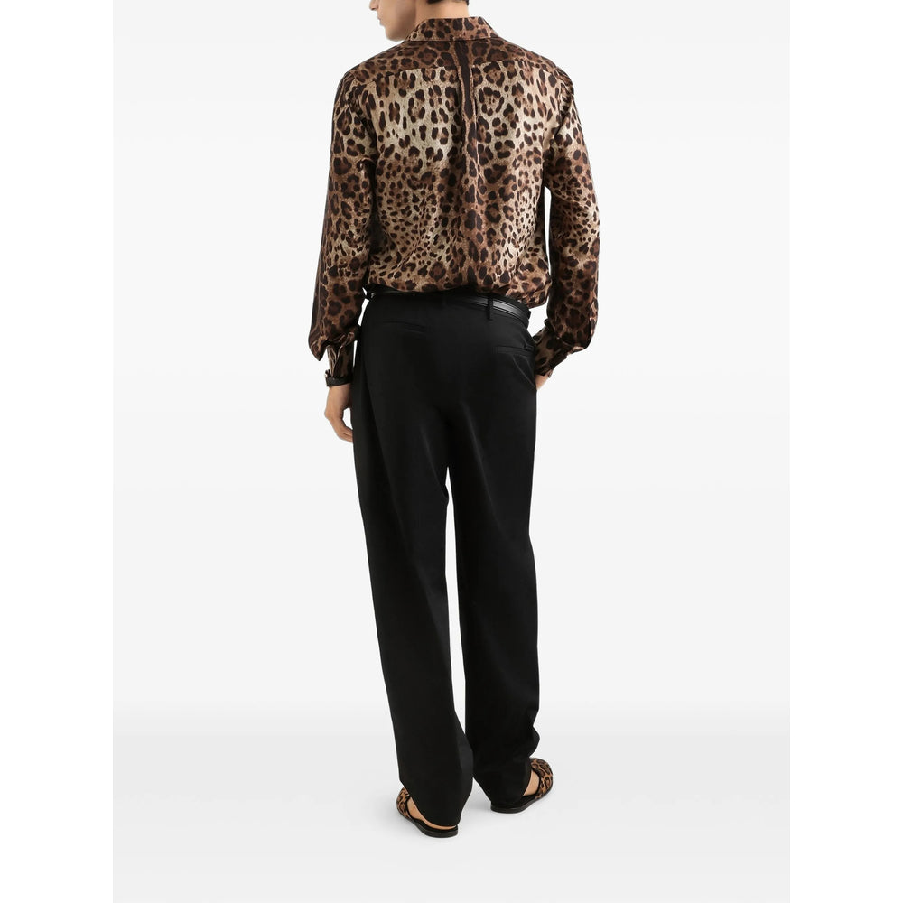 Dolce & Gabbana Black Shirts Men DOLCE & GABBANA