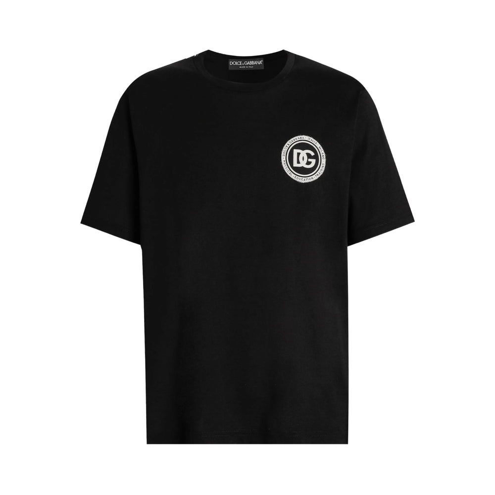 Dolce & Gabbana Black T-Shirts & Vests - T-Shirts Men DOLCE & GABBANA
