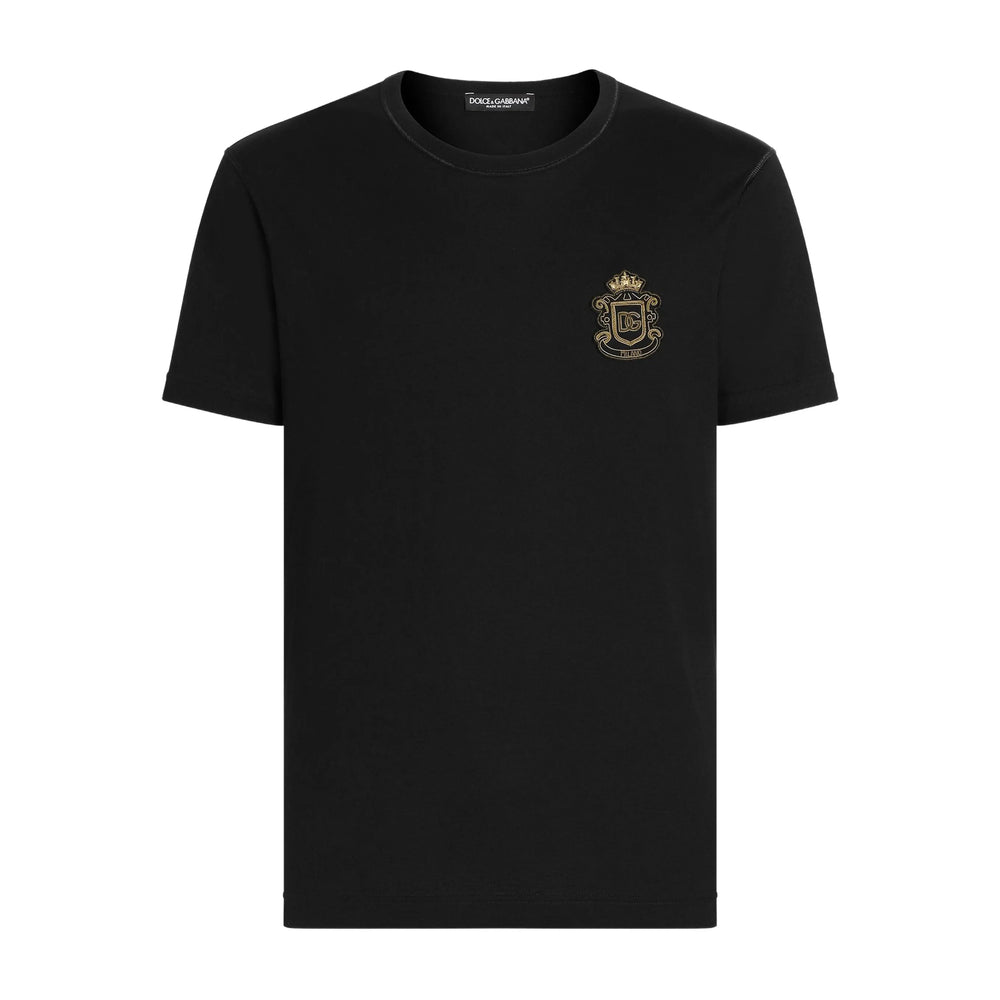 Dolce & Gabbana Black T-Shirts & Vests - T-Shirts Men DOLCE & GABBANA