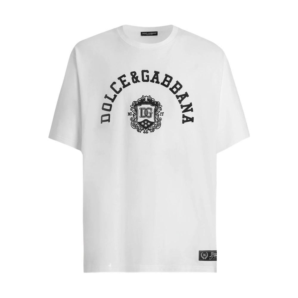 Dolce & Gabbana White T-Shirts & Vests - T-Shirts Men DOLCE & GABBANA