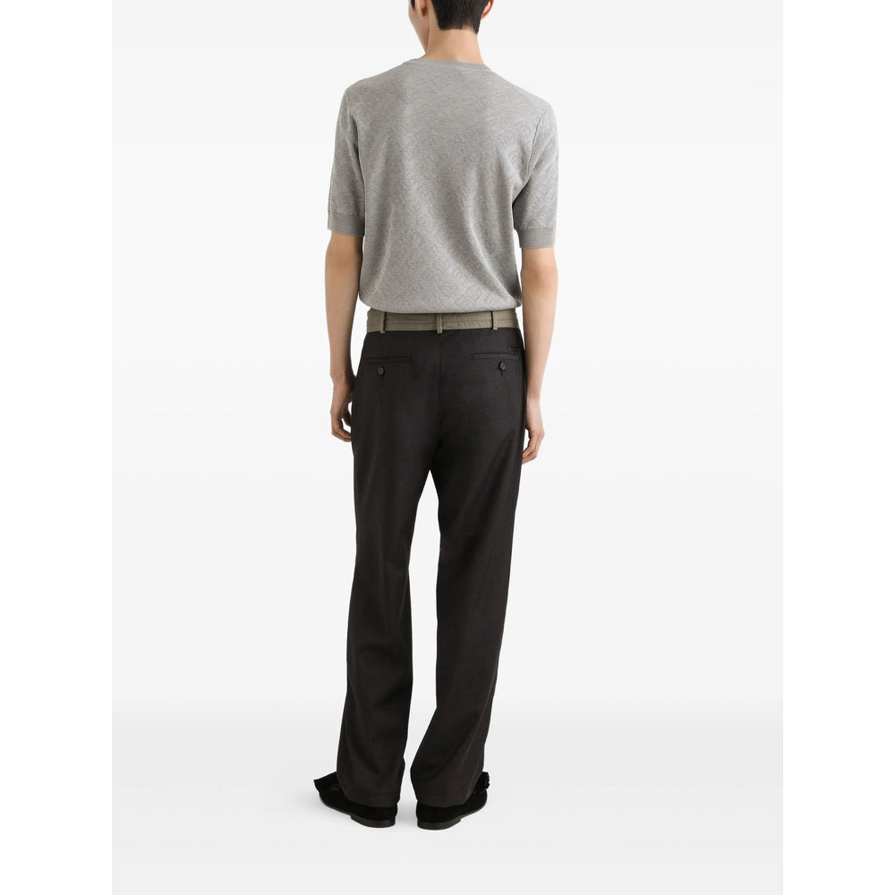 Dolce & Gabbana Grey T-Shirts & Vests - T-Shirts Men DOLCE & GABBANA