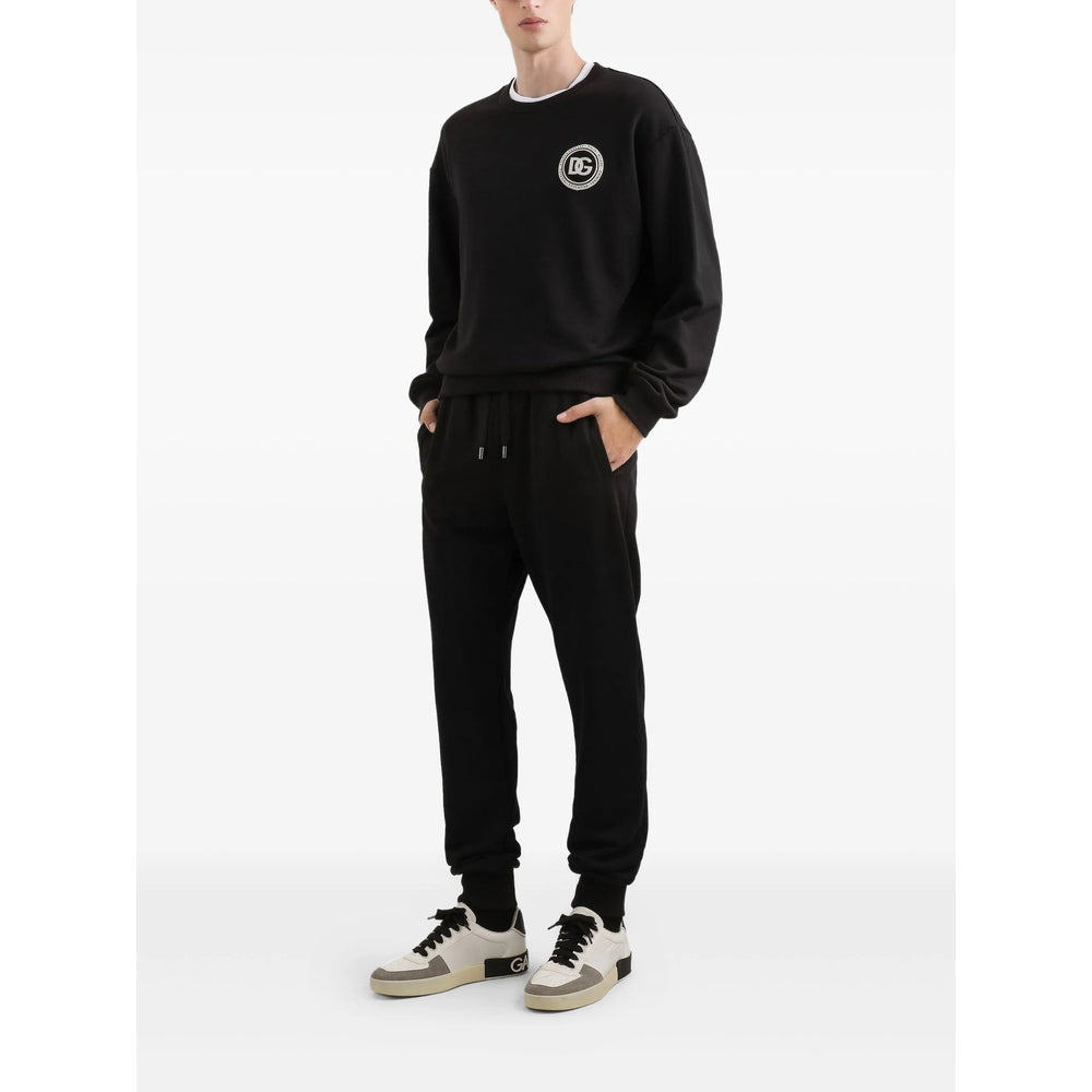 Dolce & Gabbana Black Sweaters & Knitwear - Sweatshirts Men DOLCE & GABBANA