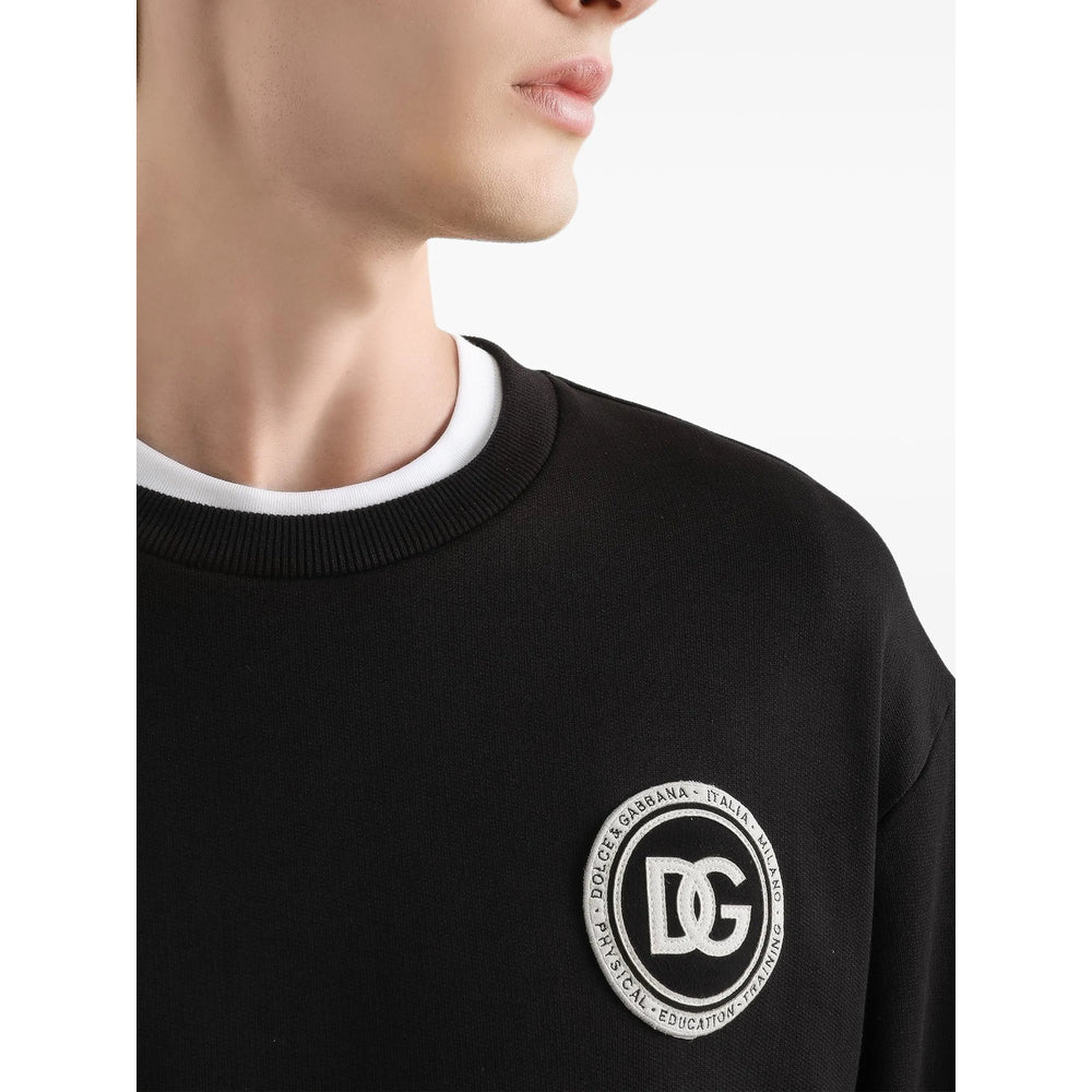 Dolce & Gabbana Black Sweaters & Knitwear - Sweatshirts Men DOLCE & GABBANA
