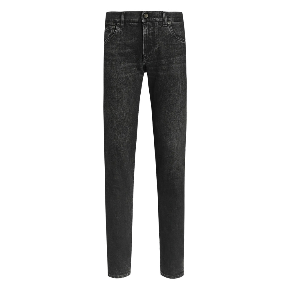 Dolce & Gabbana Black Denim - Regular & Straight-Leg Jeans Men DOLCE & GABBANA