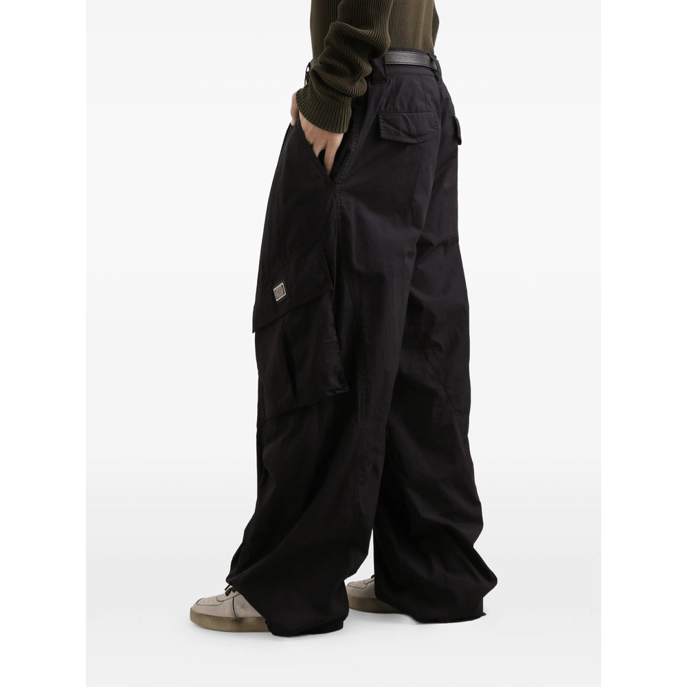 Dolce & Gabbana Black Trousers - Tapered Trousers Men DOLCE & GABBANA