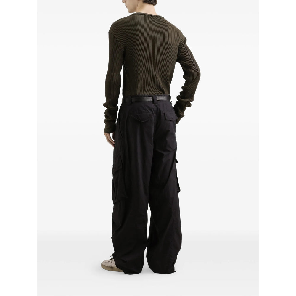Dolce & Gabbana Black Trousers - Tapered Trousers Men DOLCE & GABBANA