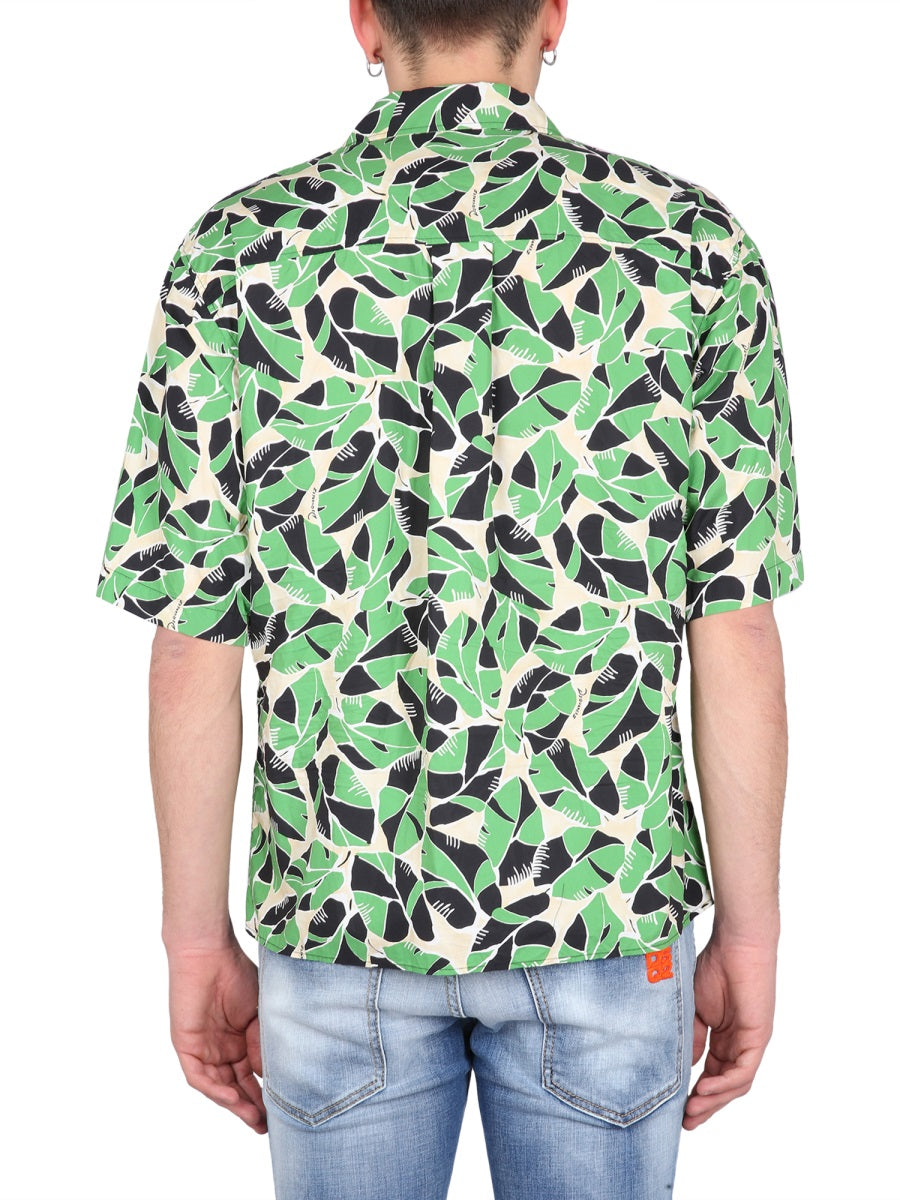 Dsquared Men Bowling Collar Shirt DSQUARED2